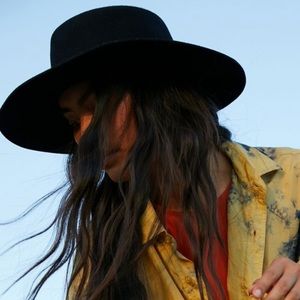 NWT Urban Outfitters Flat Brim Felt Fedora Hat